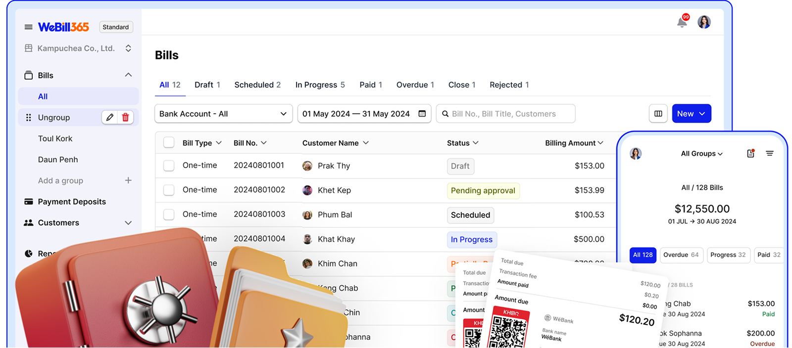 WeBill365 Platform